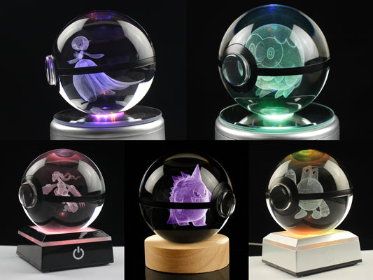 Large Crystal Pokeball (400+ Designs)
