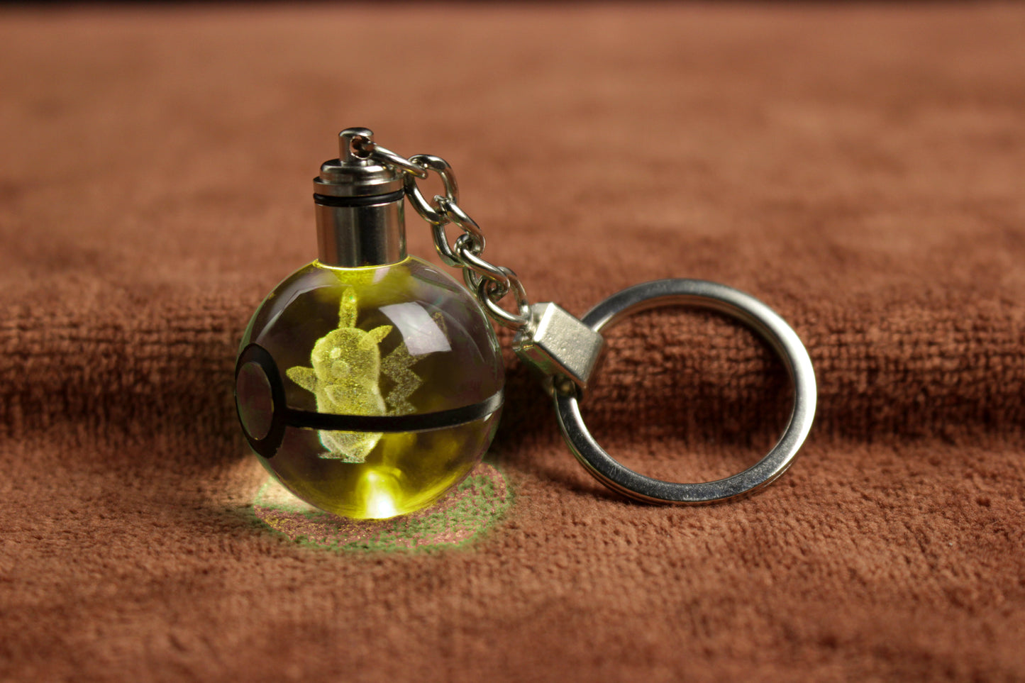 Crystal Pokeball Keychain (400+ Designs)