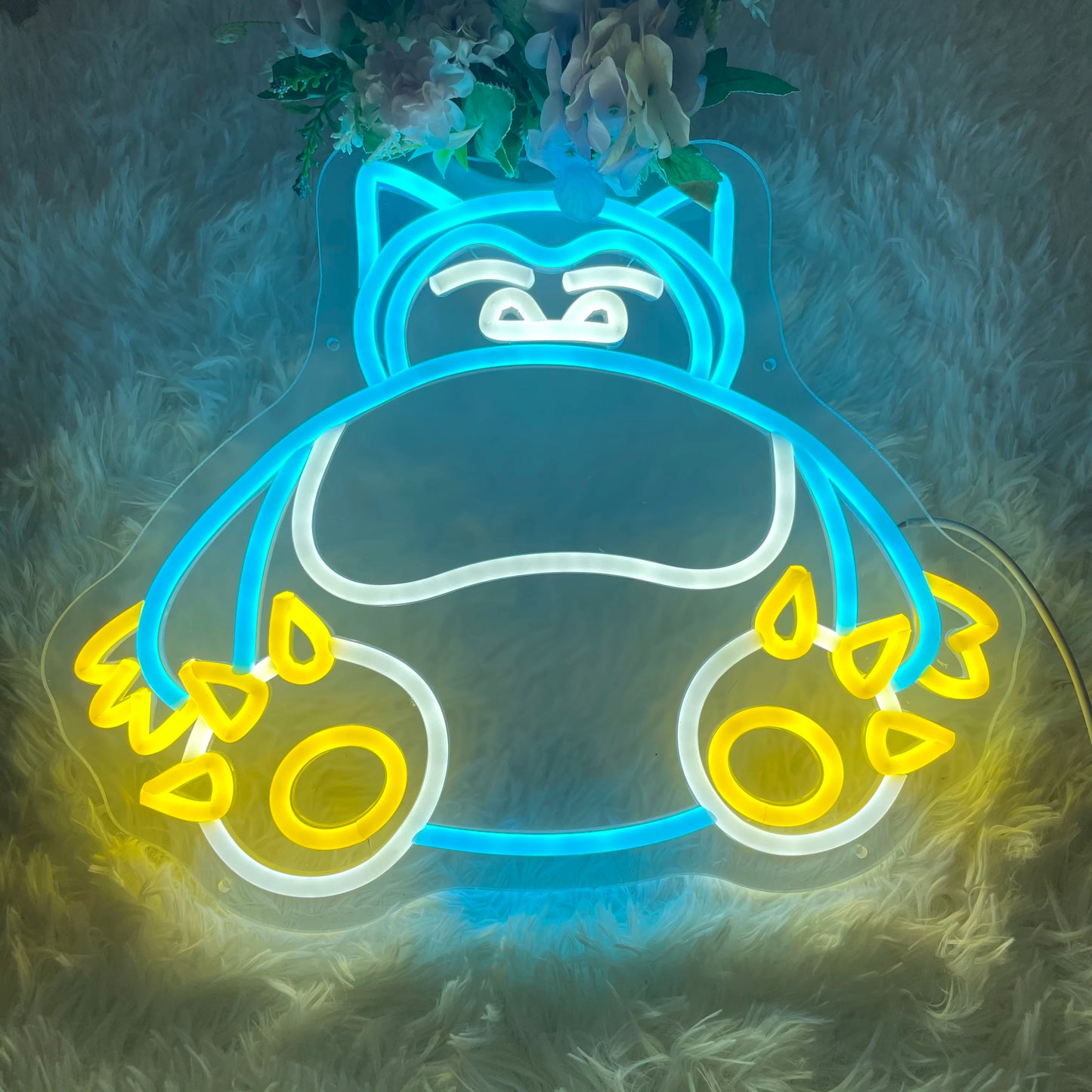 Snorlax Neon Light