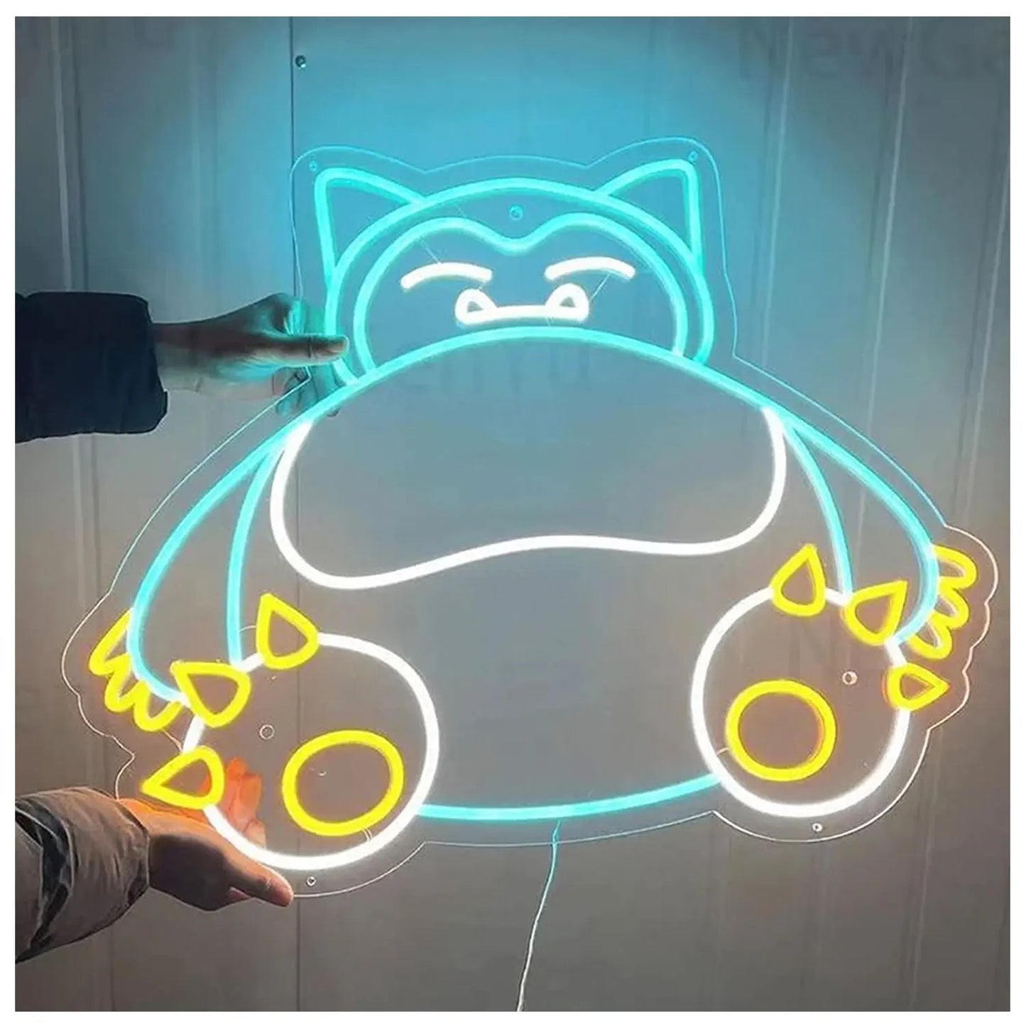 Snorlax Neon Light