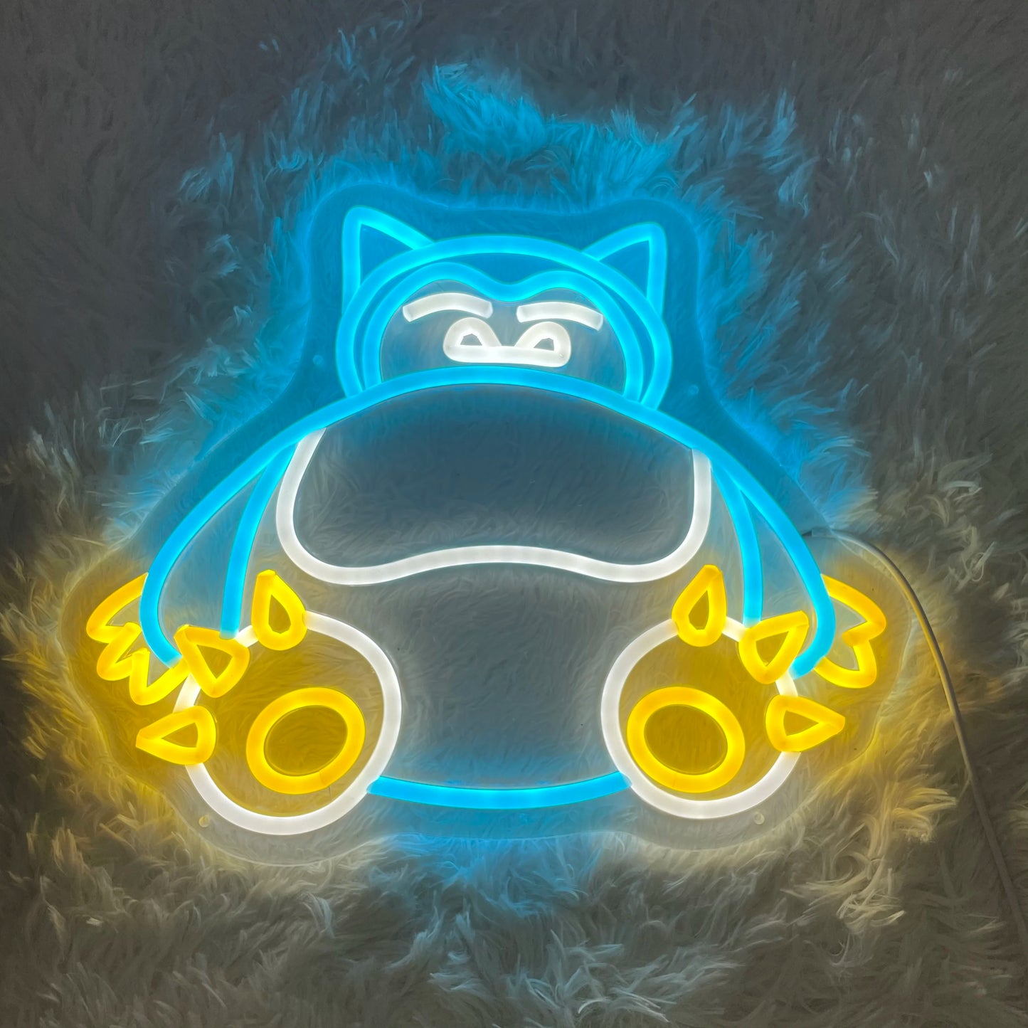 Snorlax Neon Light