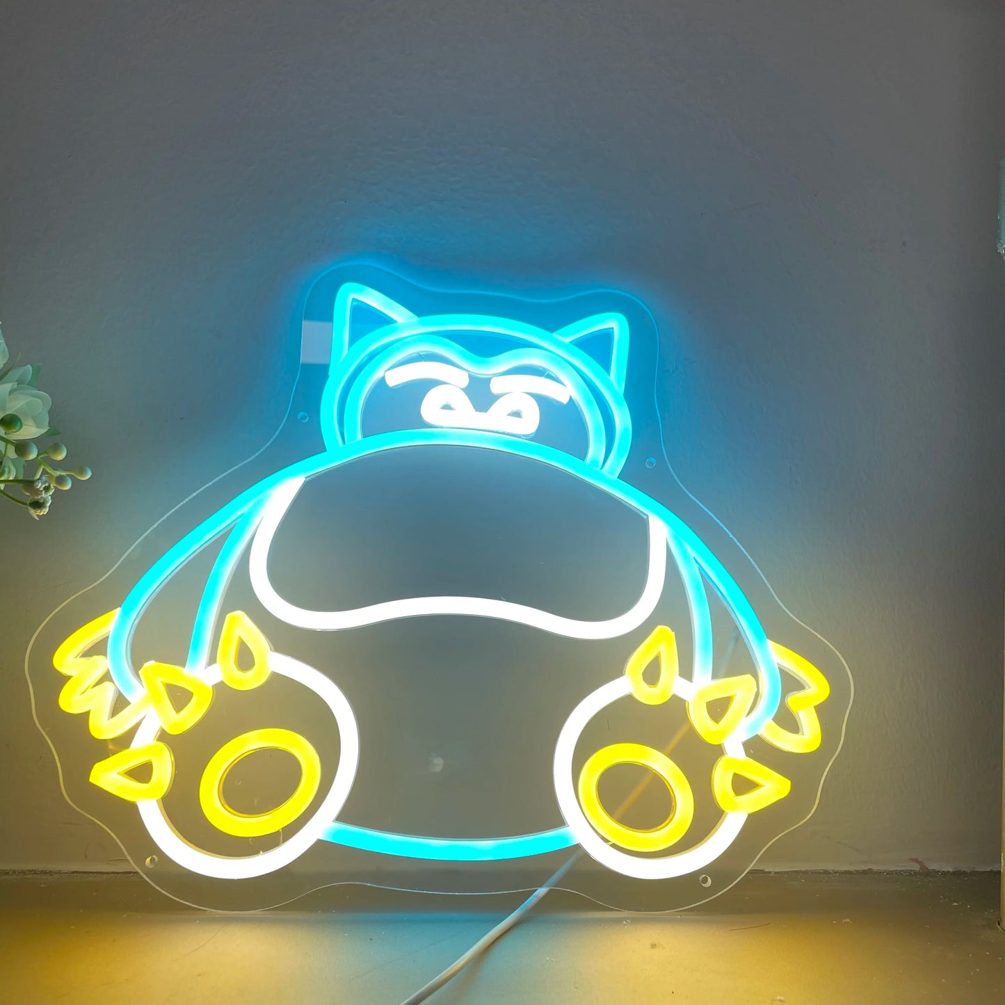 Snorlax Neon Light