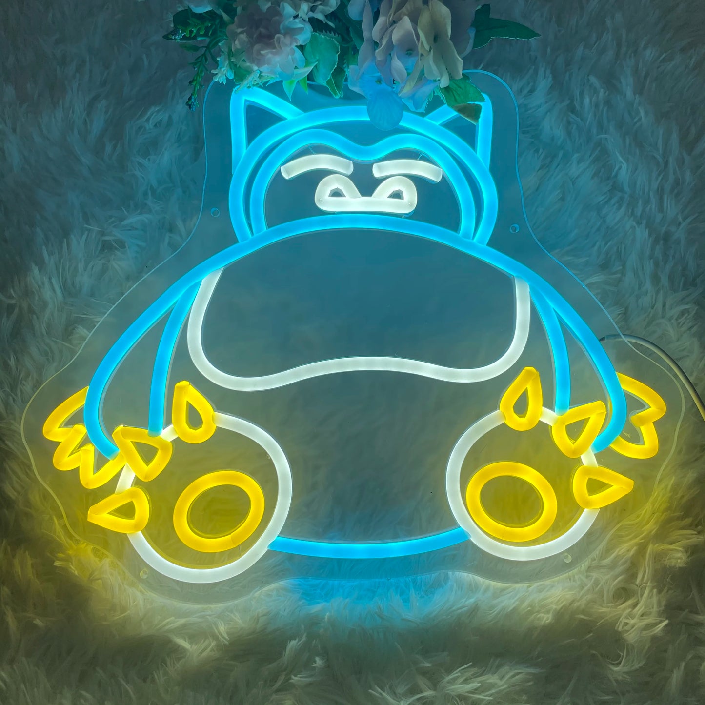 Snorlax Neon Light